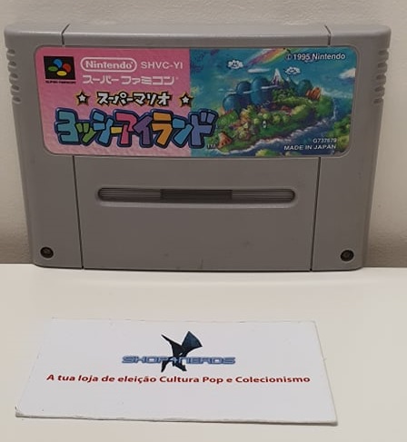Super Mario World 2 Yoshi's Island Super Nintendo/Famicom NTSC-J (Usado)