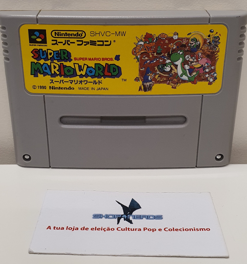 Super Mario World Super Nintendo/Famicom NTSC-J (Usado)