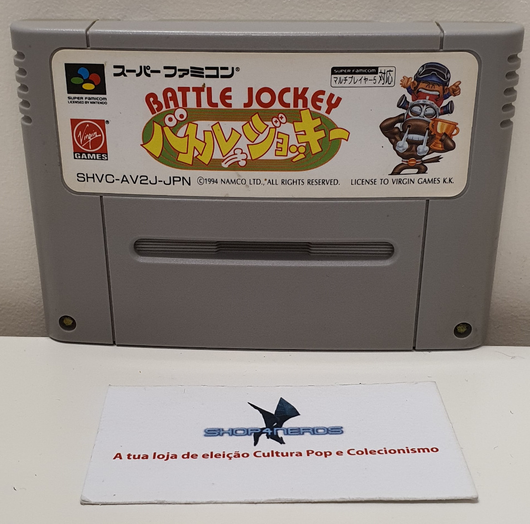 Battle Jockey Super Nintendo/Famicom NTSC-J (Usado)