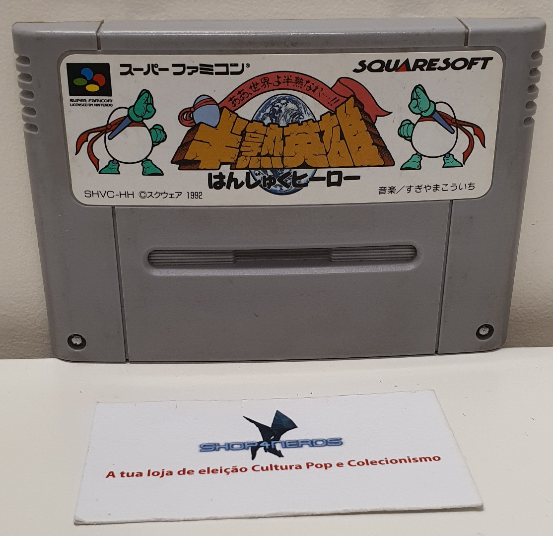 Hanjuku Hero Eiyuu Aa, Sekai yo Nare Super Nintendo/Famicom NTSC-J (Usado)