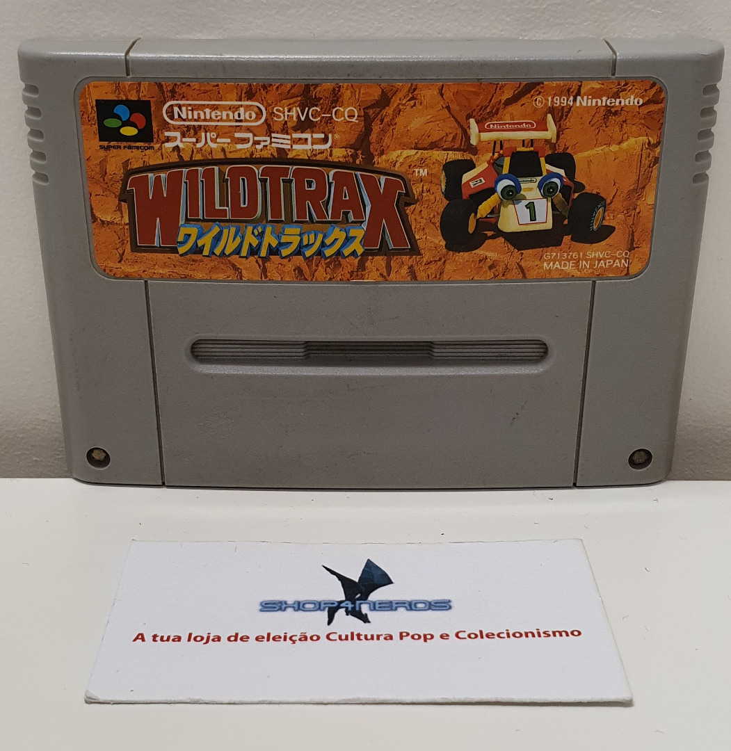 Wild Trax Super Nintendo/Famicom NTSC-J (Usado)
