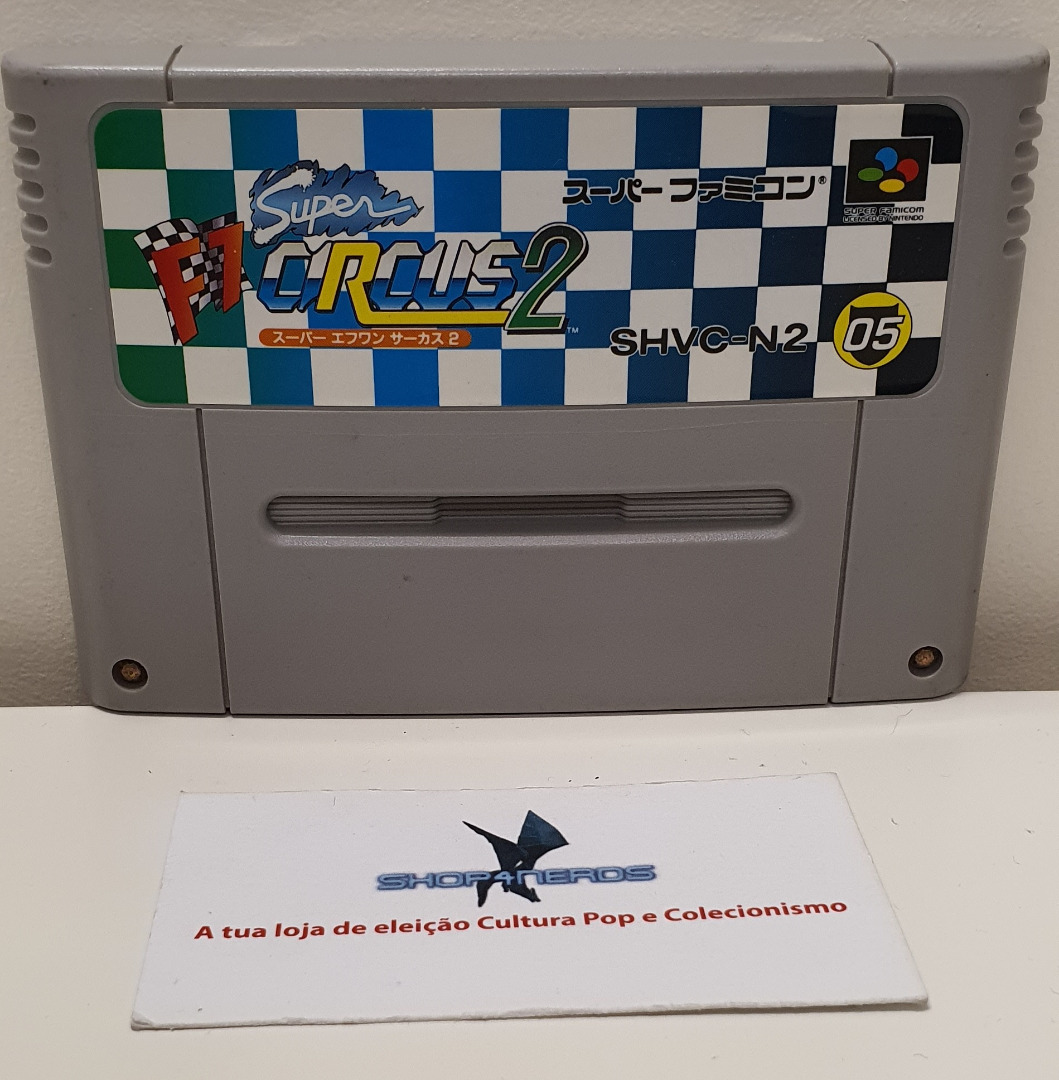 Super F1 Circus 2 Super Nintendo/Famicom NTSC-J (Usado)
