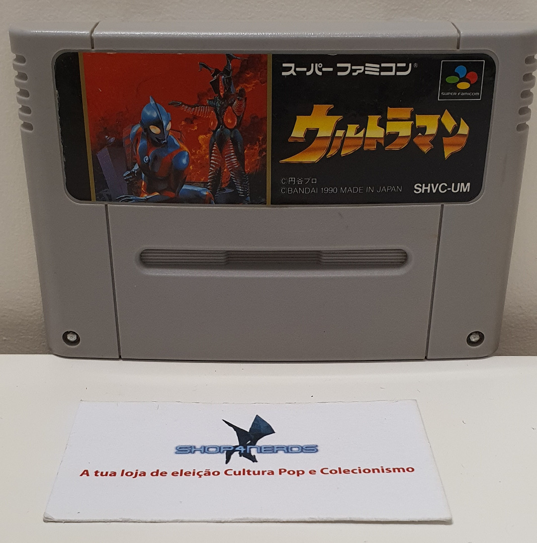Ultraman Super Nintendo/Famicom NTSC-J (Usado)