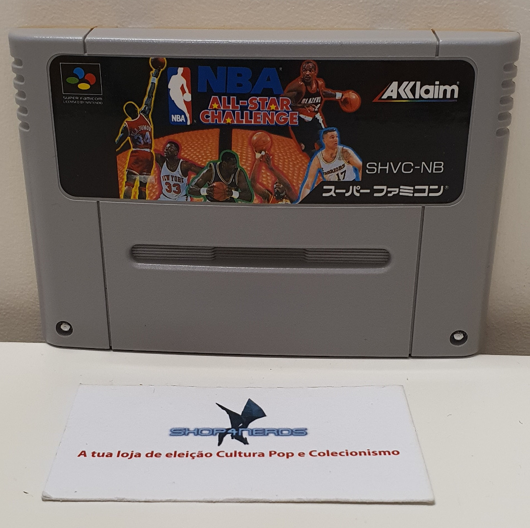 NBA All-Star Challenge Super Nintendo/Famicom NTSC-J (Usado)