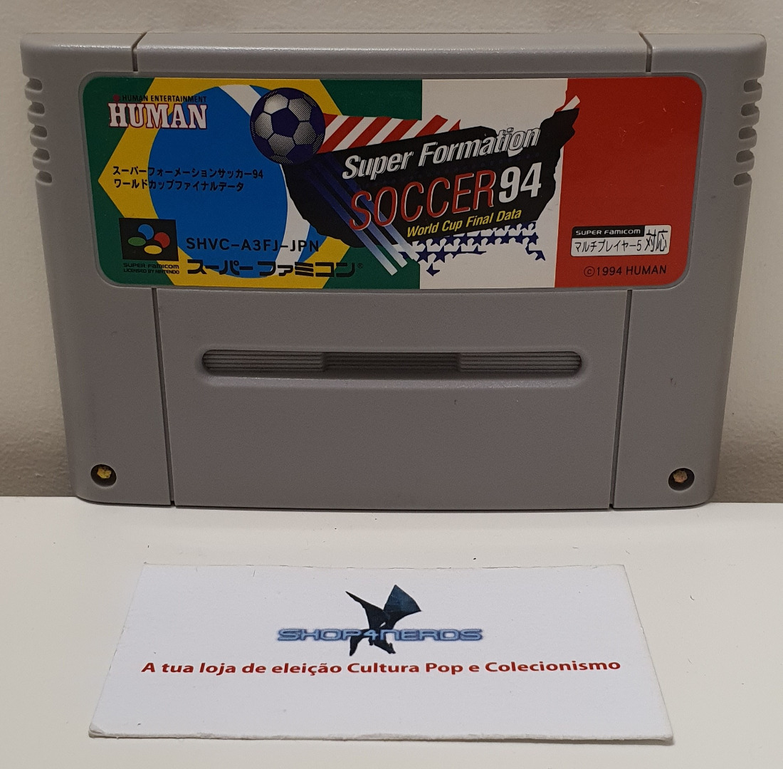 Super Formation Soccer 94 World Cup Super Nintendo/Famicom NTSC-J (Usado)
