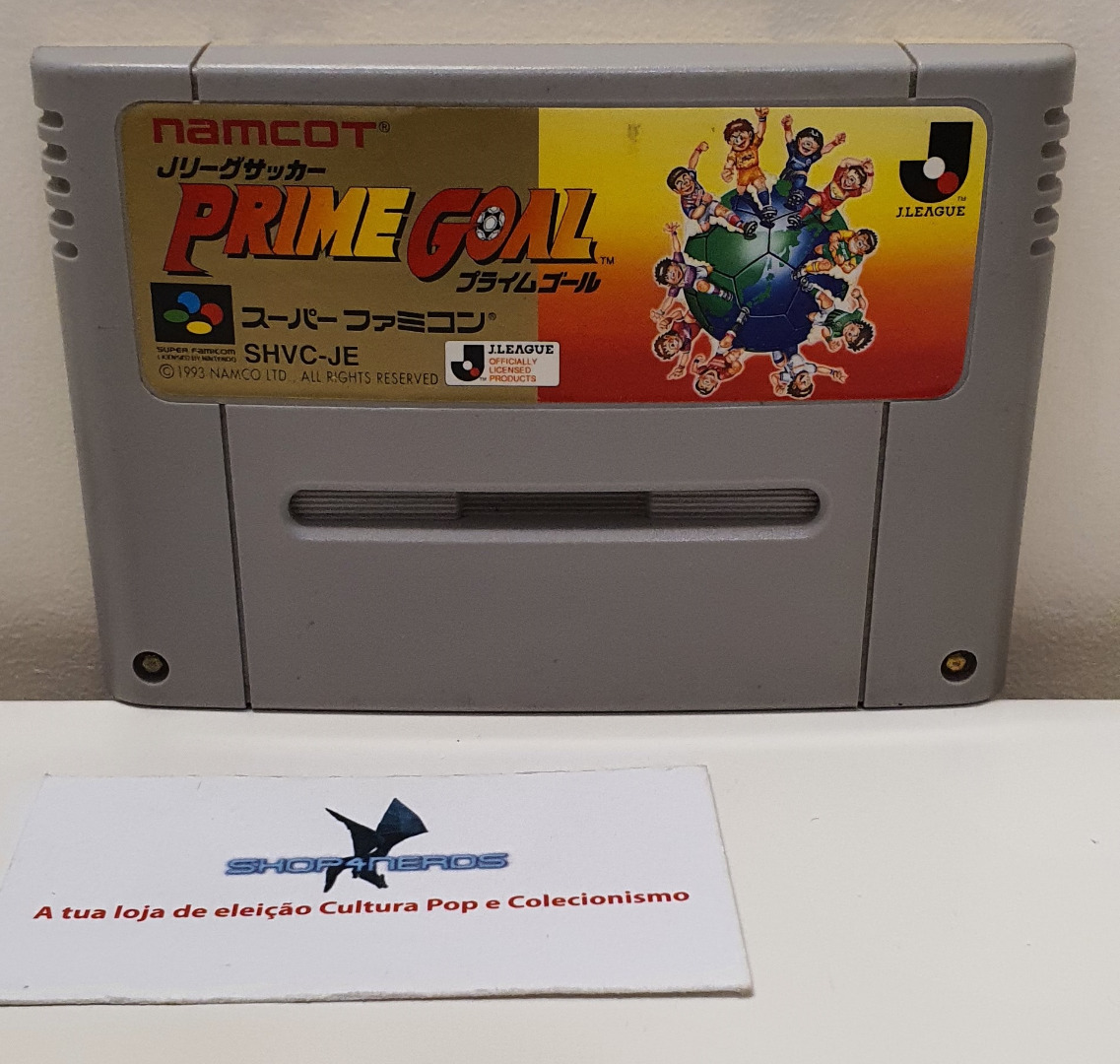 J.League Prime Goal Soccer Super Nintendo/Famicom NTSC-J (Usado)