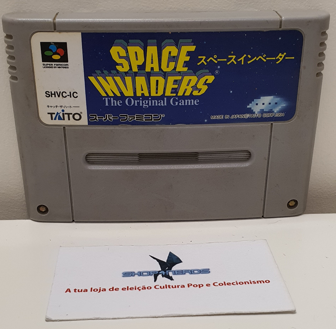 Space Invaders The Original Game Super Nintendo/Famicom NTSC-J (Usado)