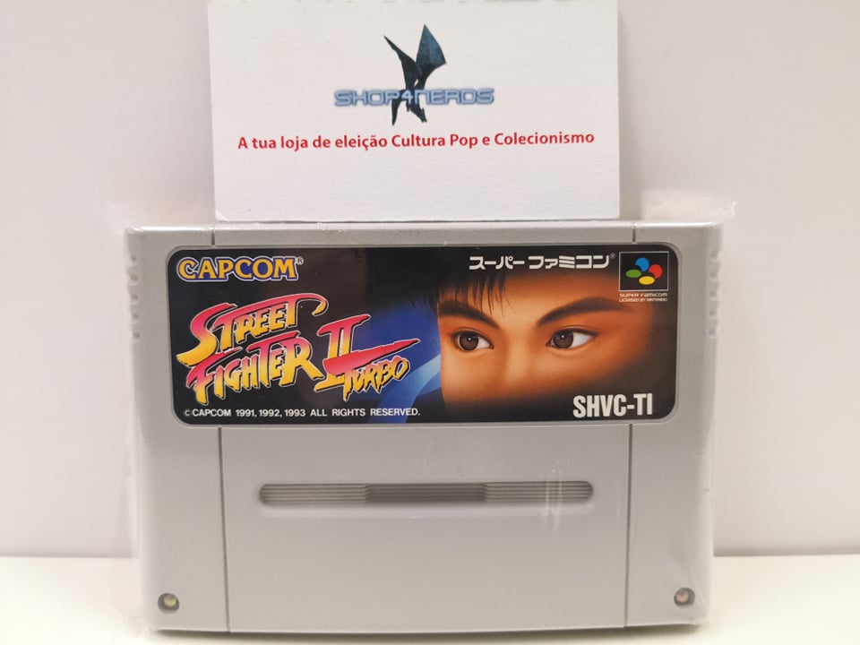 Street Fighter II Turbo Super Nintendo/Famicom NTSC-J (Usado)