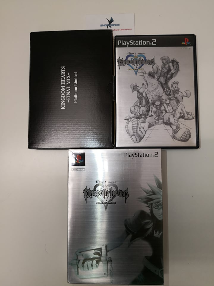 Kingdom Hearts Final Mix Platinum Limited Edition PS2 Japanese (Seminovo)