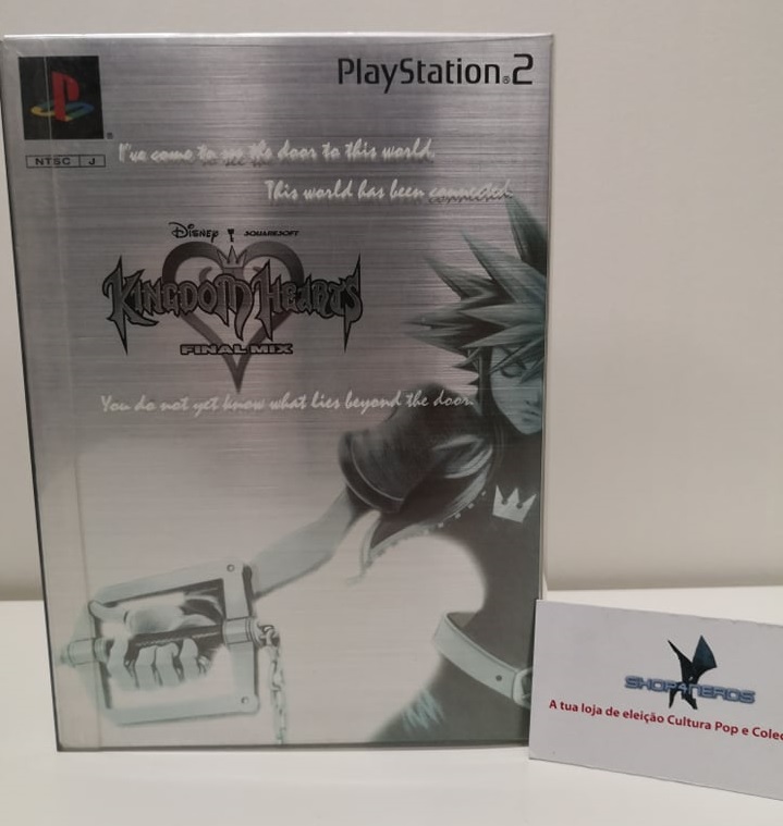 Kingdom Hearts Final Mix Platinum Limited Edition PS2 Japanese (Seminovo)