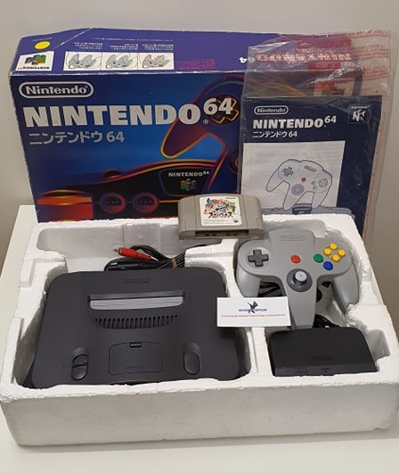 Nintendo 64 Console Japanese Complete + Jogo oferta