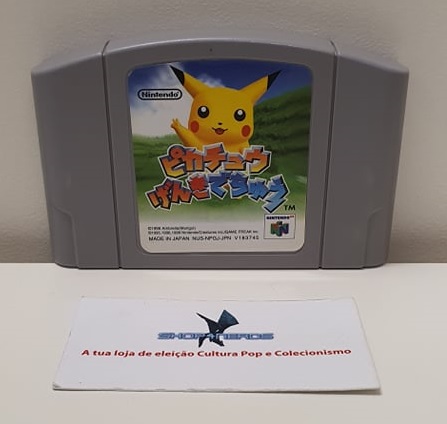 Hey You Pikachu Genki de Chu Nintendo 64 NTSC-J (Usado)
