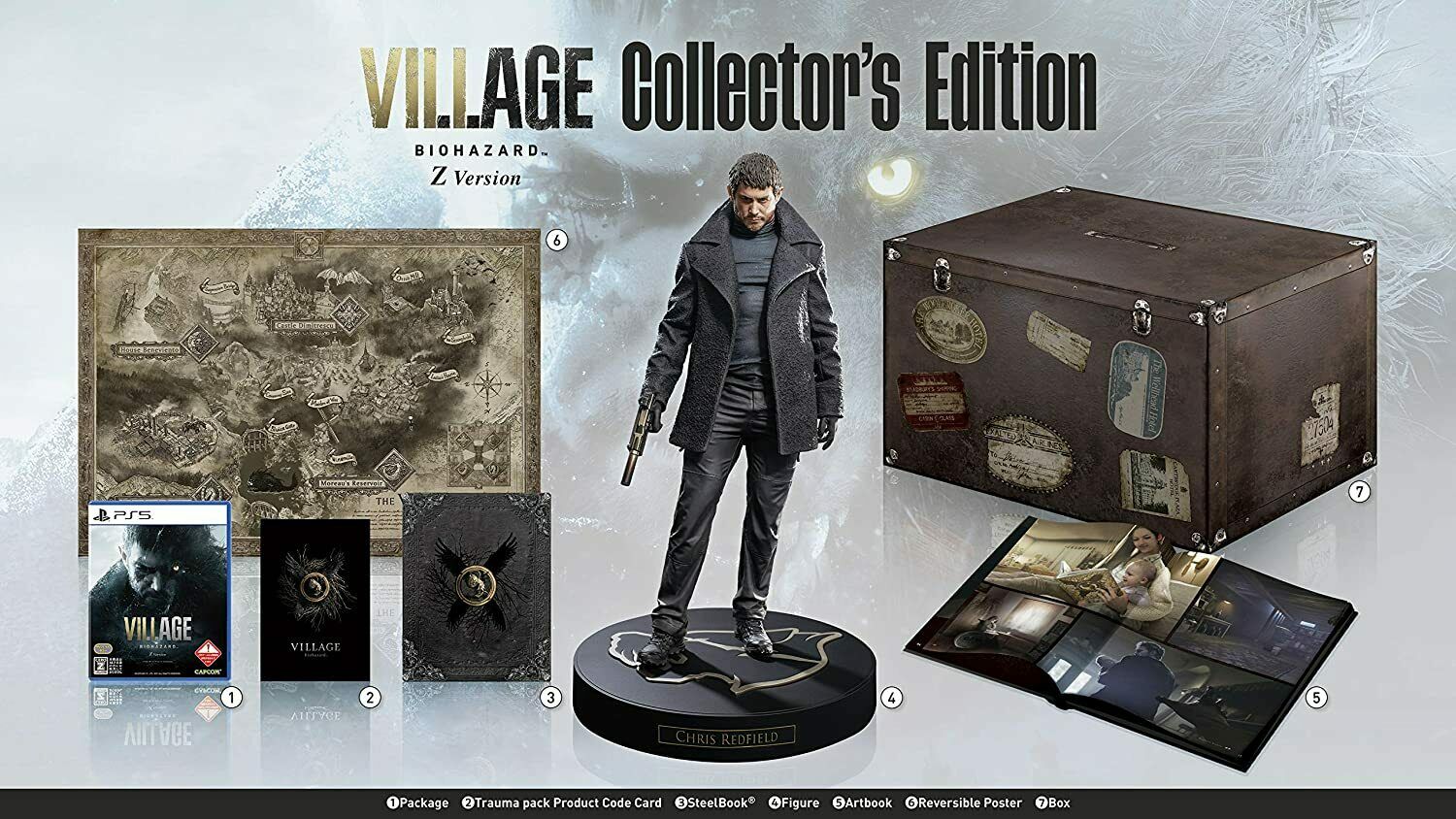 Biohazard/Resident Evil Village Z Collectors Edition NTSC J PS5 (Novo)