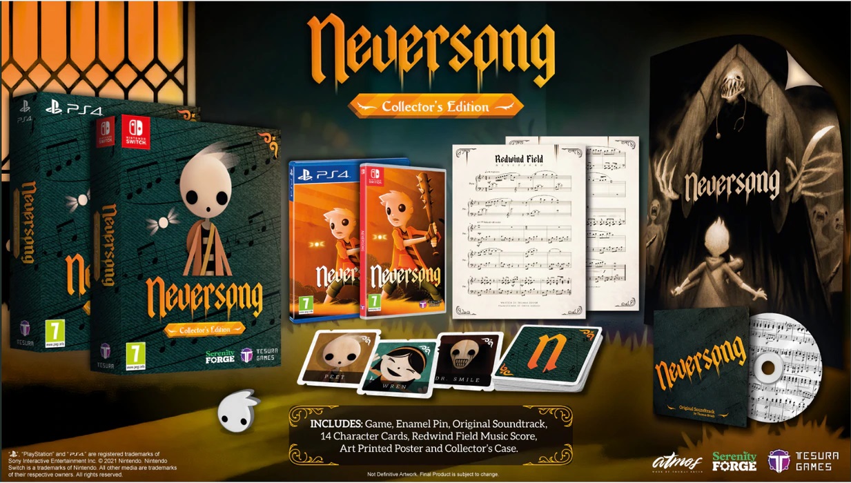 Neversong Collectors Edition PS4 (Novo)