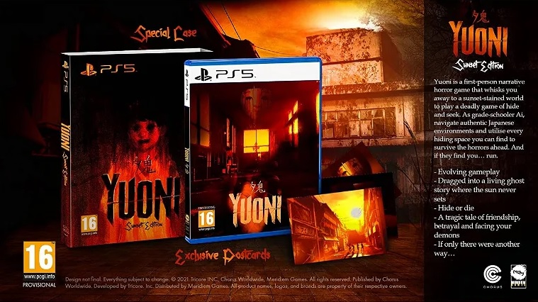 Yuoni - Sunset Edition PS5 (Novo)