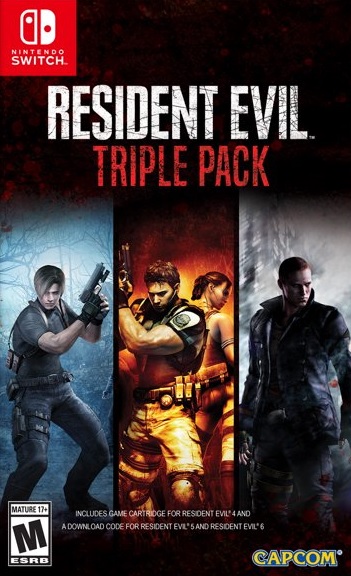 Resident Evil Triple Pack Nintendo Switch (Novo)