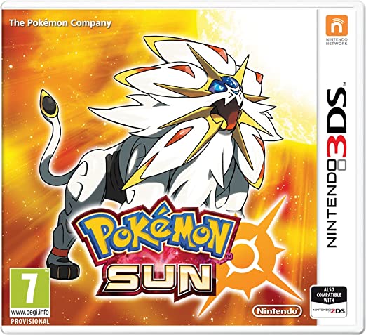Pokémon Sun Nintendo 3DS (Novo/Selado)