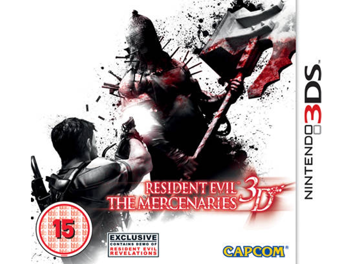 Resident Evil The Mercenaries 3D Nintendo 3DS (Novo/Selado)