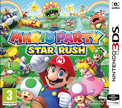 Mario Party Star Rush Nintendo 3DS (Novo)