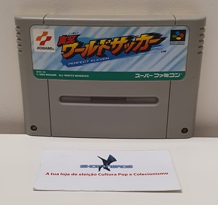 World Soccer Perfect Eleven Super Nintendo/Famicom NTSC-J (Usado)