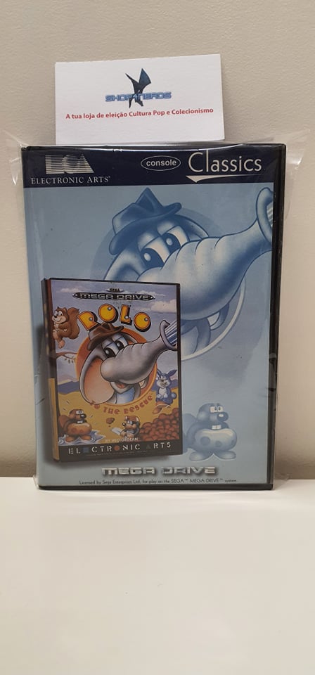 Rolo to the Rescue Mega Drive com manual (Seminovo)