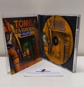 Tomb Raiders Playstation NTSC-J (Novo)