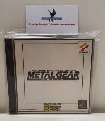 Metal Gear Solid PS NTSC-J (Seminovo)