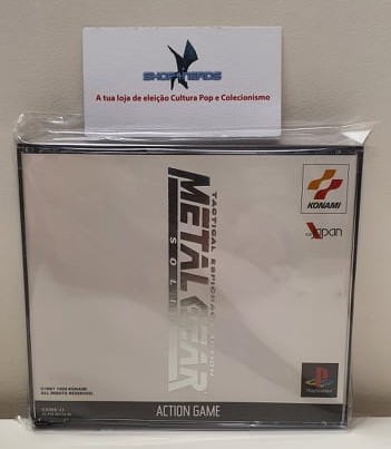 Metal Gear Solid ( 3 discos) PS NTSC-J (Seminovo)