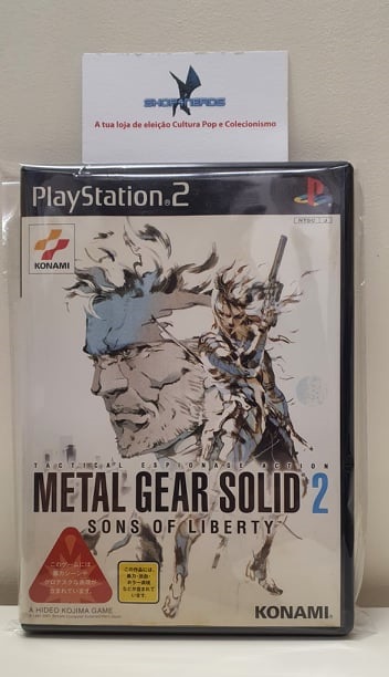 Metal Gear Solid 2 Sons of Liberty PS2 NTSC-J (Seminovo)