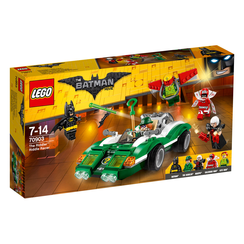 The LEGO® Batman Movie™ The Riddler™ Riddle Racer