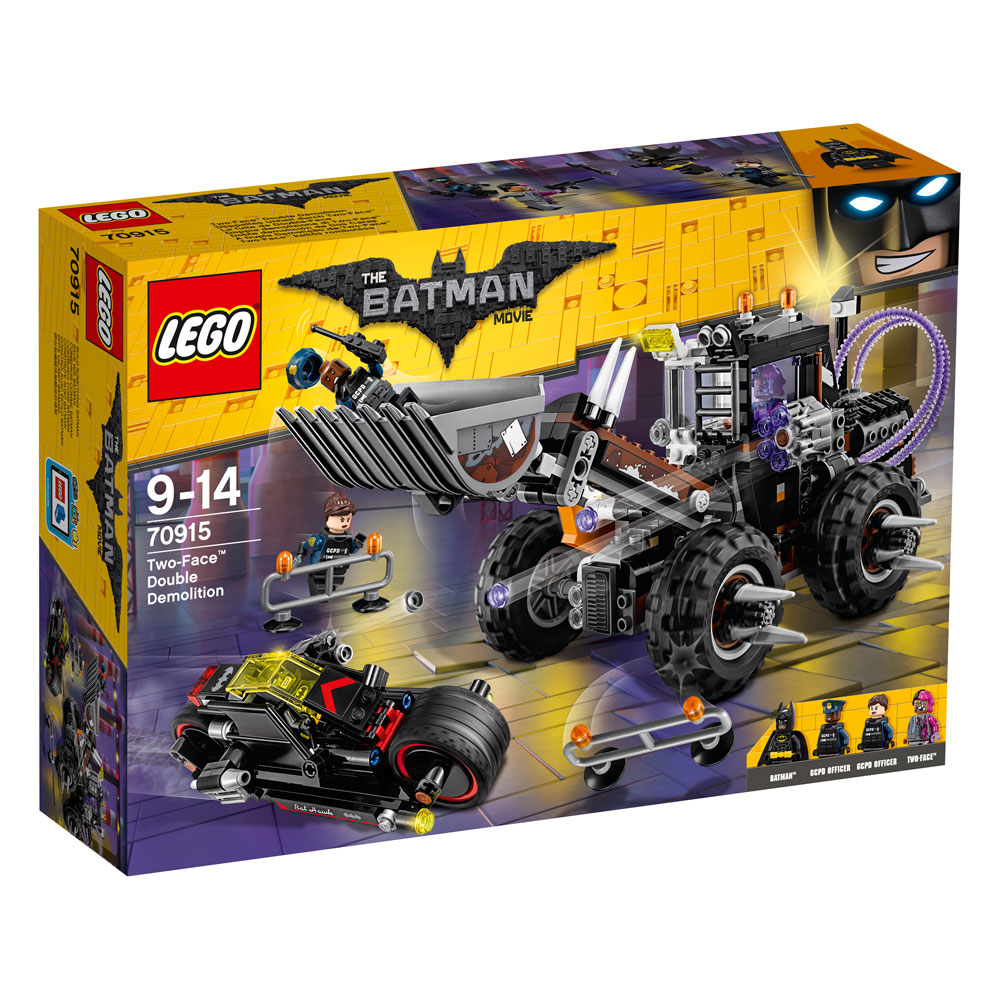 The LEGO® Batman Movie™ Two-Face™ Double Demolition