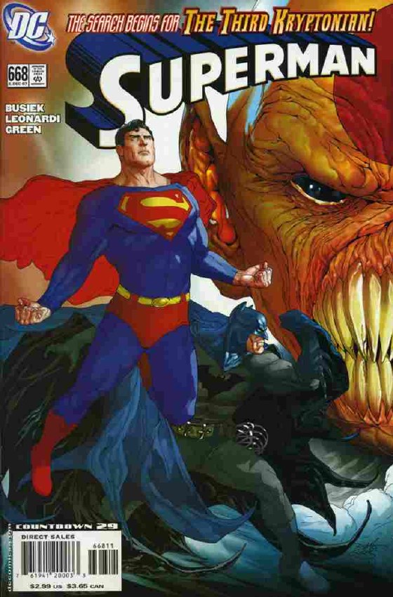 DC Comics : SUPERMAN 668 (Oferta capa protetora)