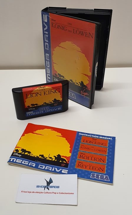 The Lion King Mega Drive (Seminovo)