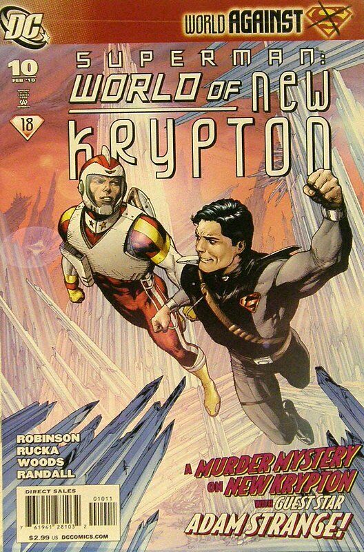 DC Comics : Superman - World of New Krypton #10 (Oferta capa protetora)