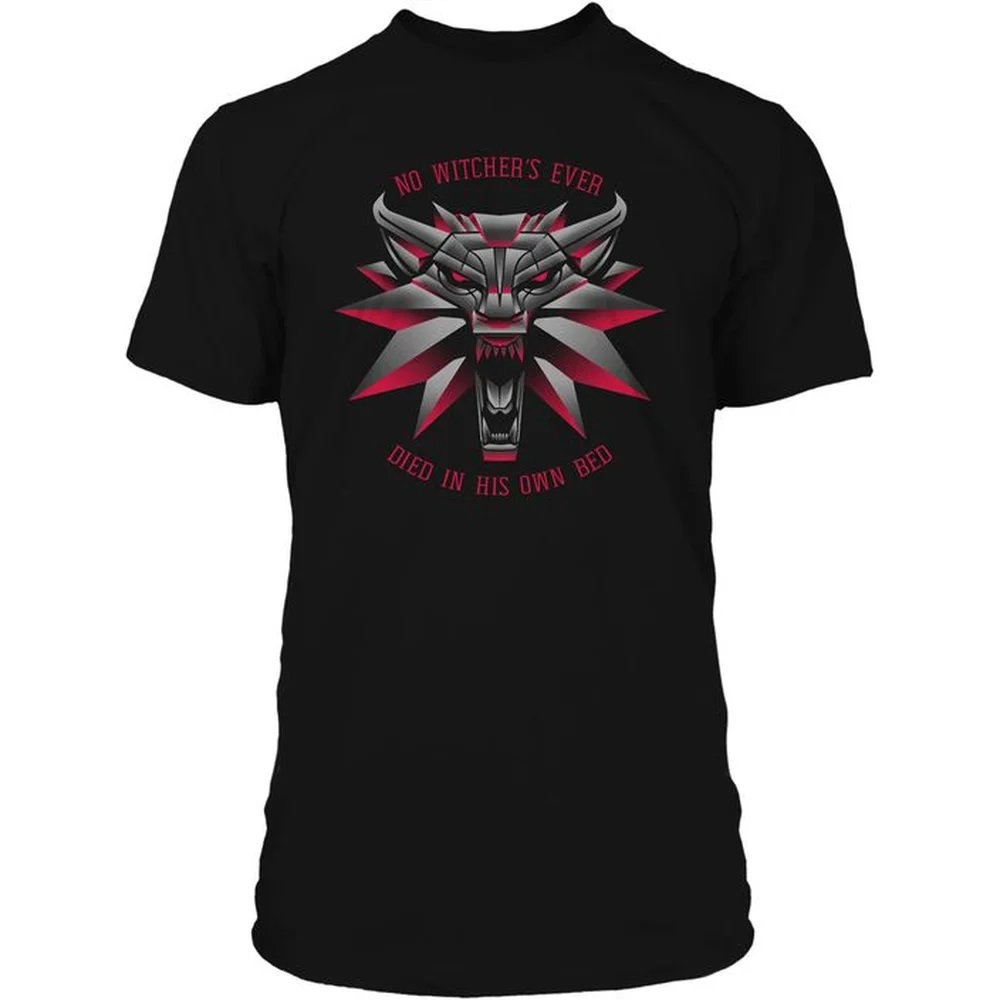 The Witcher 3 Memorial Wolf Premium Tee Size L