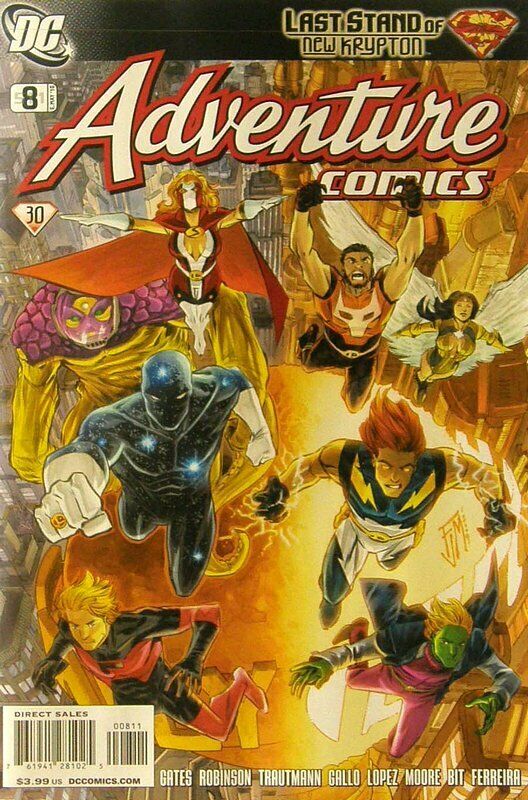 DC Comics : Adventure Comics #8 (Oferta capa protetora)