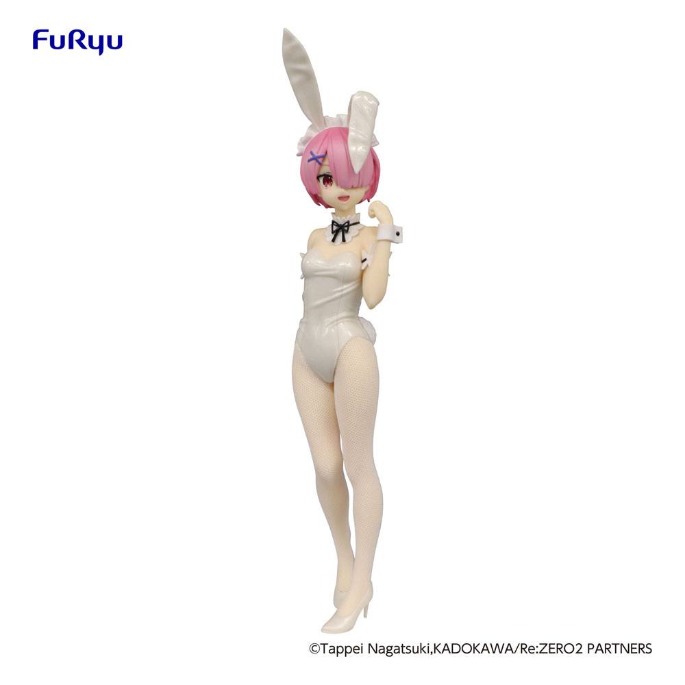 Re:Zero - BiCute Bunnies PVC Statue Ram White Pearl Color Ver. 30 cm