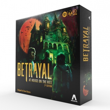 Avalon Hill Betrayal at the House on the Hill 3rd Edition English
