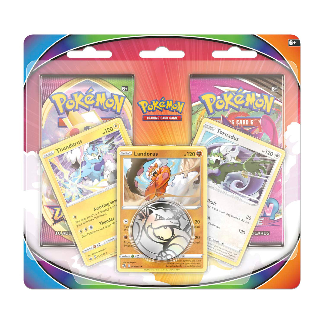 Pokémon - Enhanced Pack 2 booster + 3 cards + 1 coin blister (English)