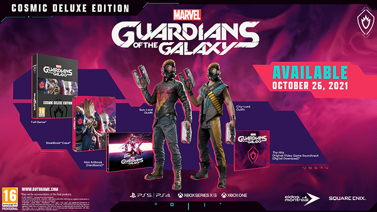 Marvel's Guardians of the Galaxy - Cosmic Deluxe Edition PS5 (Novo)