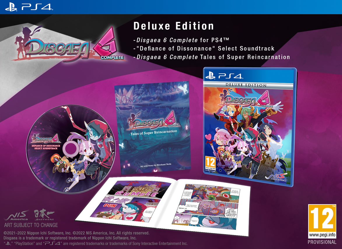 Disgaea 6 Complete Deluxe Exclusive Edition PS4