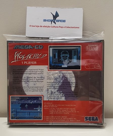 Wolf Child Sega Mega-CD (Seminovo)
