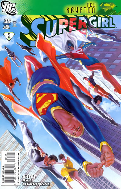 DC Comics :  Supergirl 35 [Alex Ross Cover] (Oferta capa protetora)