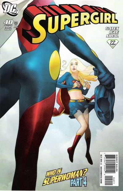DC Comics :  Supergirl 40 (Oferta capa protetora)