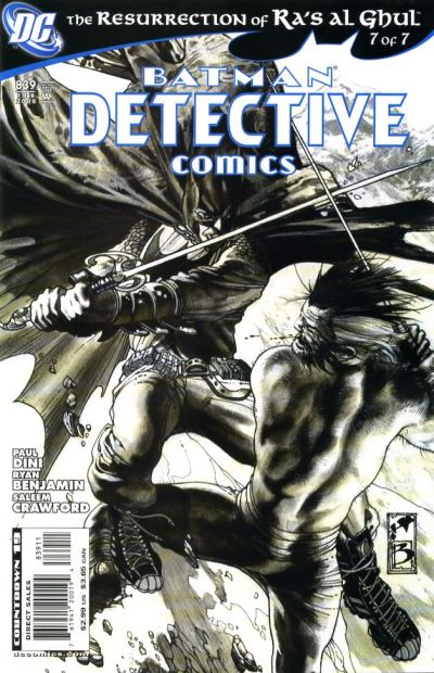 DC Comics :  Batman Detective Comics 839 (Oferta capa protetora)