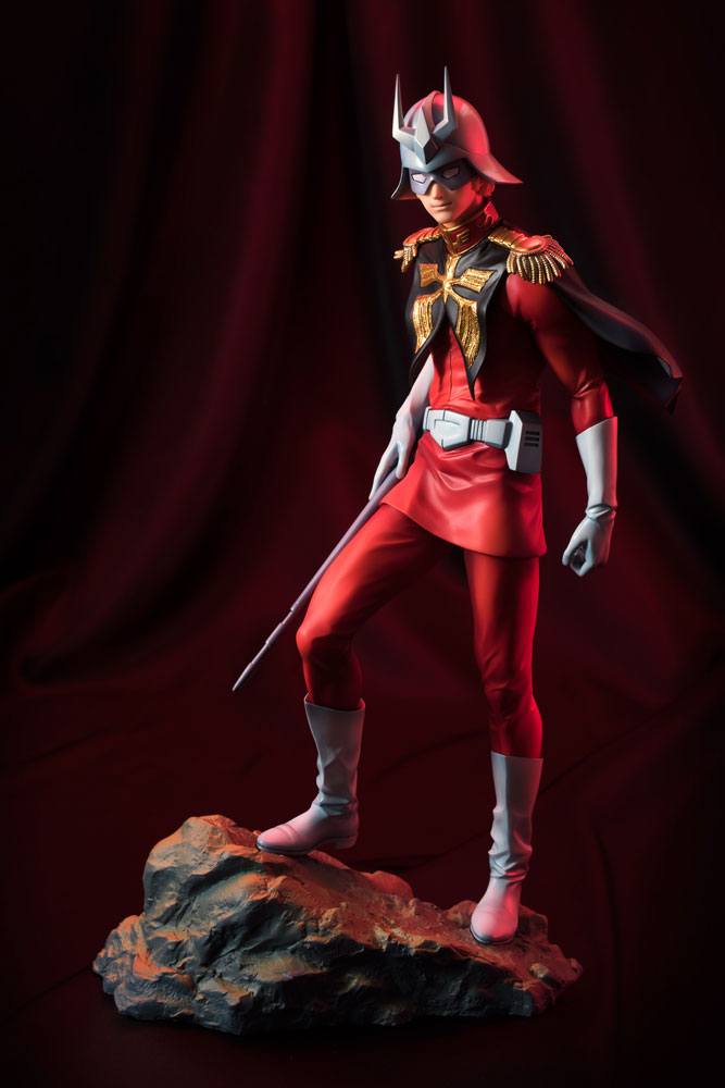 Mobile Suit Gundam GGG Statue Char Aznable 23 cm