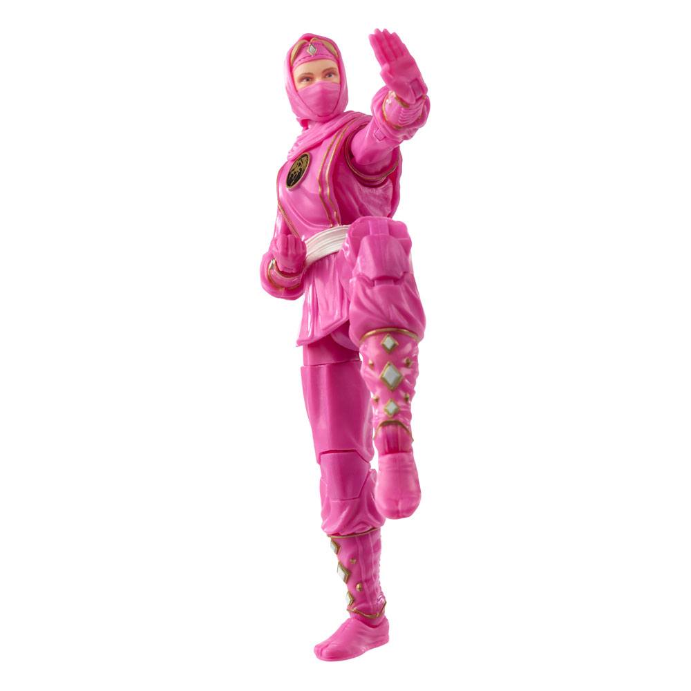 Mighty Morphin Power Rangers Lightning Action Figure Ninja Pink Ranger 15cm
