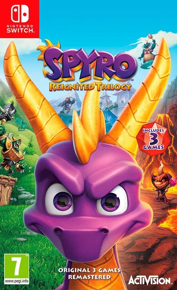 Spyro Reignited Trilogy Nintendo Switch (Novo)
