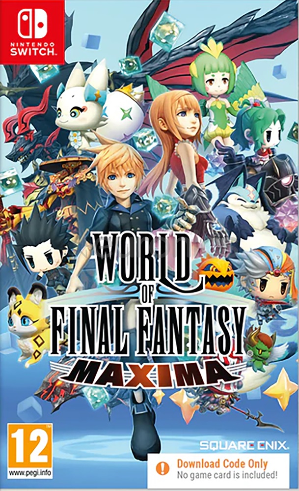 World of Final Fantasy Maxima Nintendo Switch Code in a box (Novo)