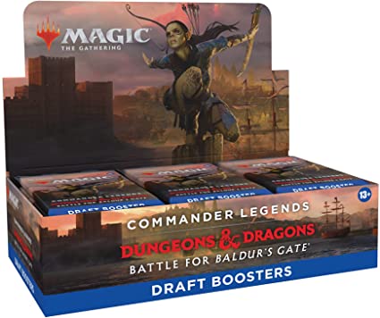 Magic the Gathering: Commander Legends Baldur's Gate Draft Booster Display